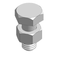 Structural Bolt with Nut